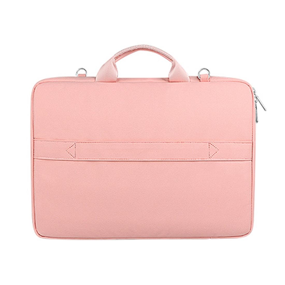 13.3 Inch Thickened Polyester Laptop Bag - Pink 12