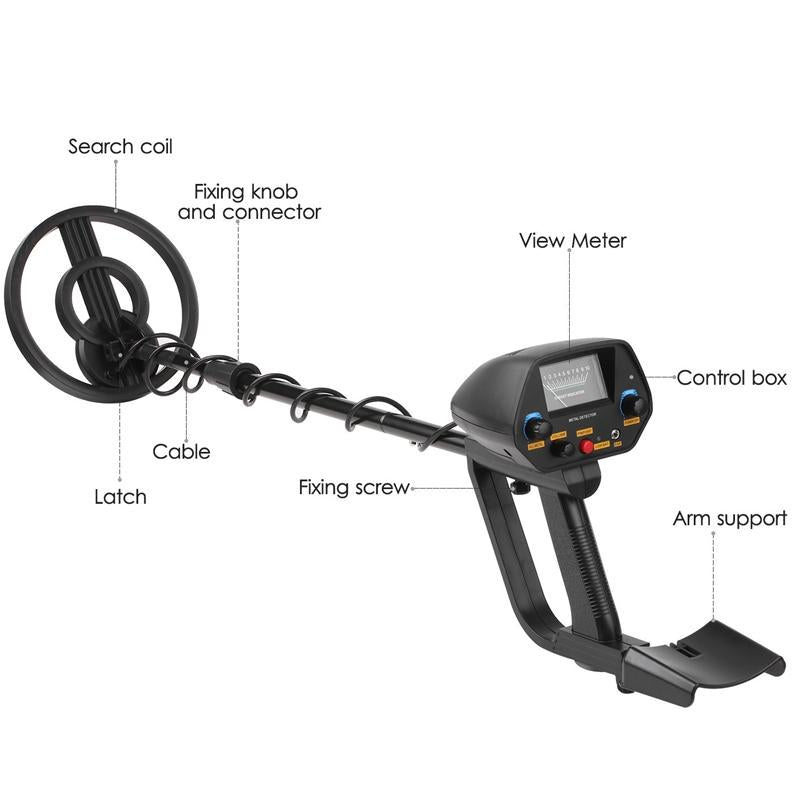 Outdoor Metal Detection Equipment - Accurate Positioning - Black 6
