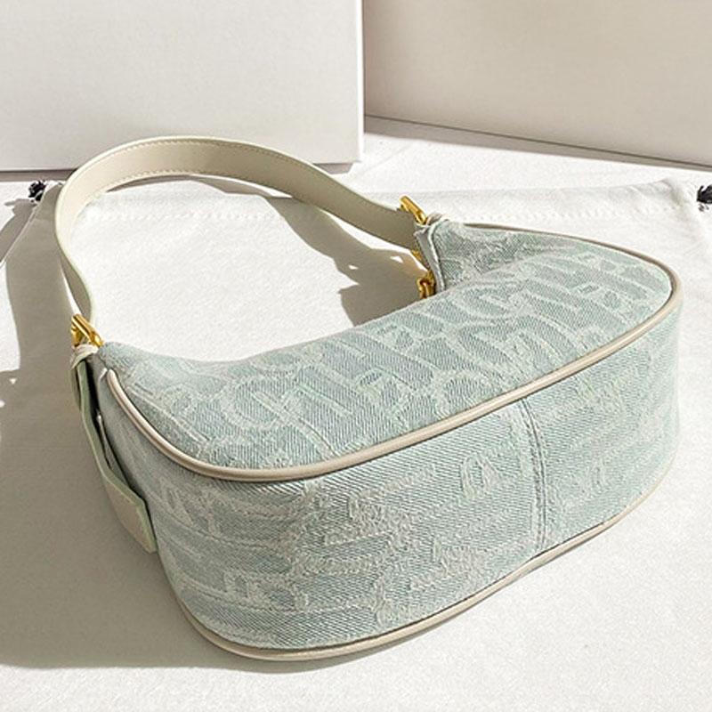 Light Denim Shoulder Bag For Women 6