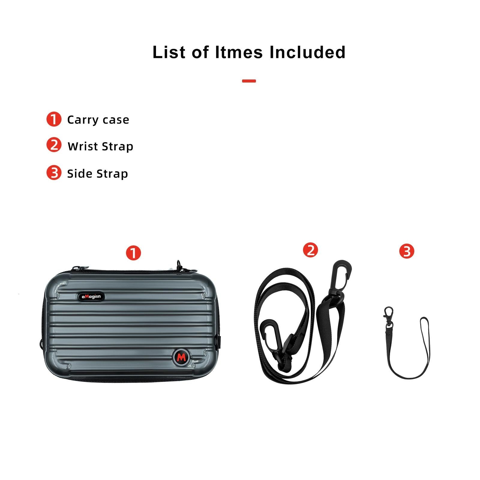 Small Organizer Bag for Amagisn Accessories Protection - Deep Gray 6