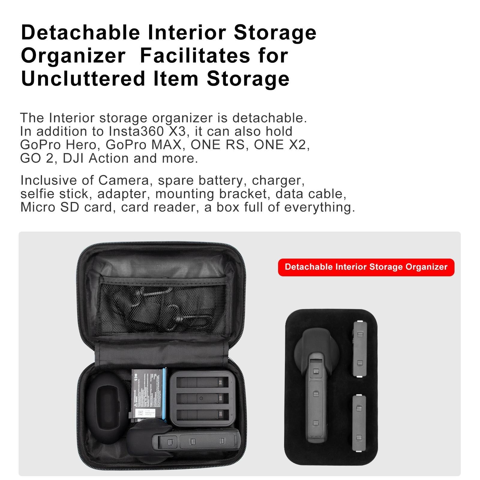 Small Organizer Bag for Amagisn Accessories Protection - Deep Gray 9