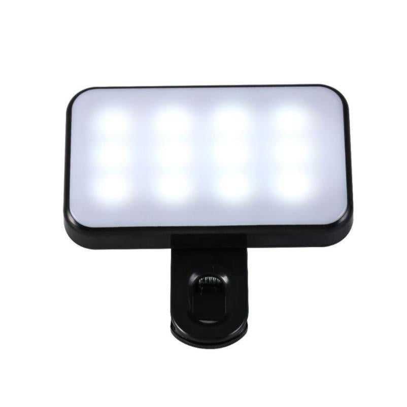Rechargeable Selfie Light for Phone Laptop Tablet - Black 3