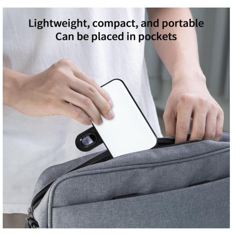 Rechargeable Selfie Light for Phone Laptop Tablet - Black 6