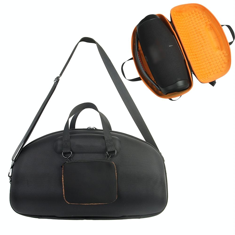 Jbl Boombox 3 Portable Storage Case with Charger Bag - Eva Material - Black + Orange 9