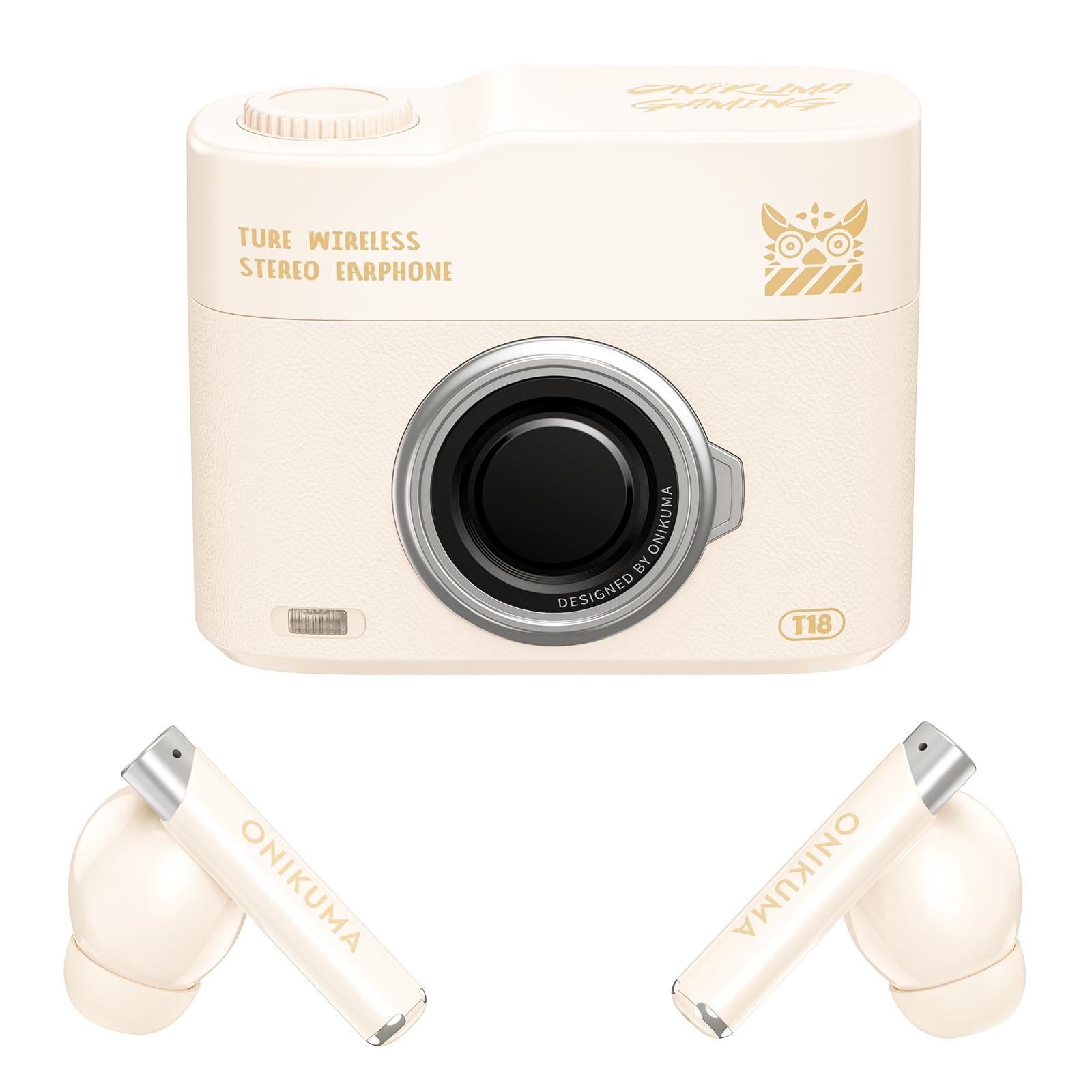 Wireless Bluetooth 5.3 Earbuds - T18 - White 9