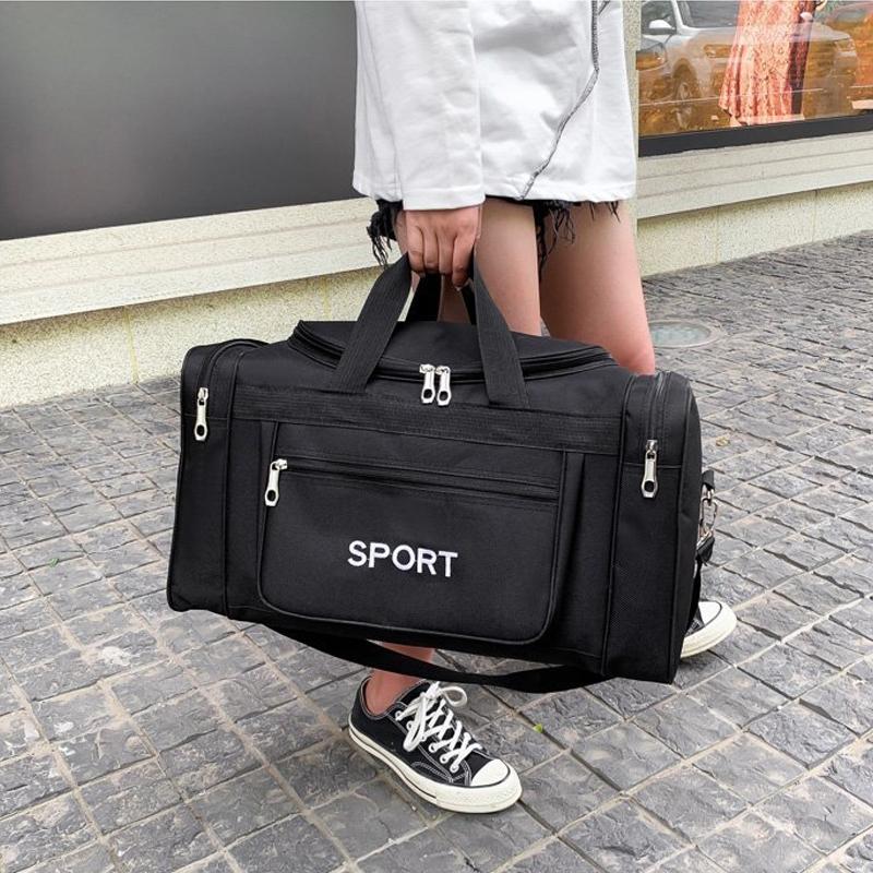 Large Capacity Shoulder Travel Bag - Green 3