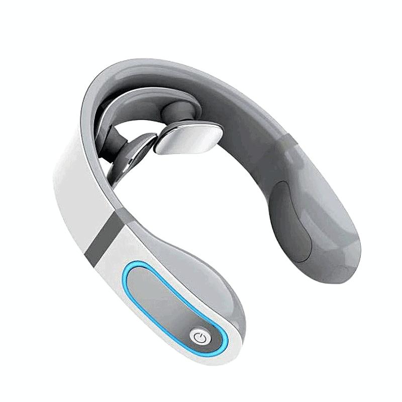 Hot Compress Shoulder & Neck Massager 2 Ends White 3