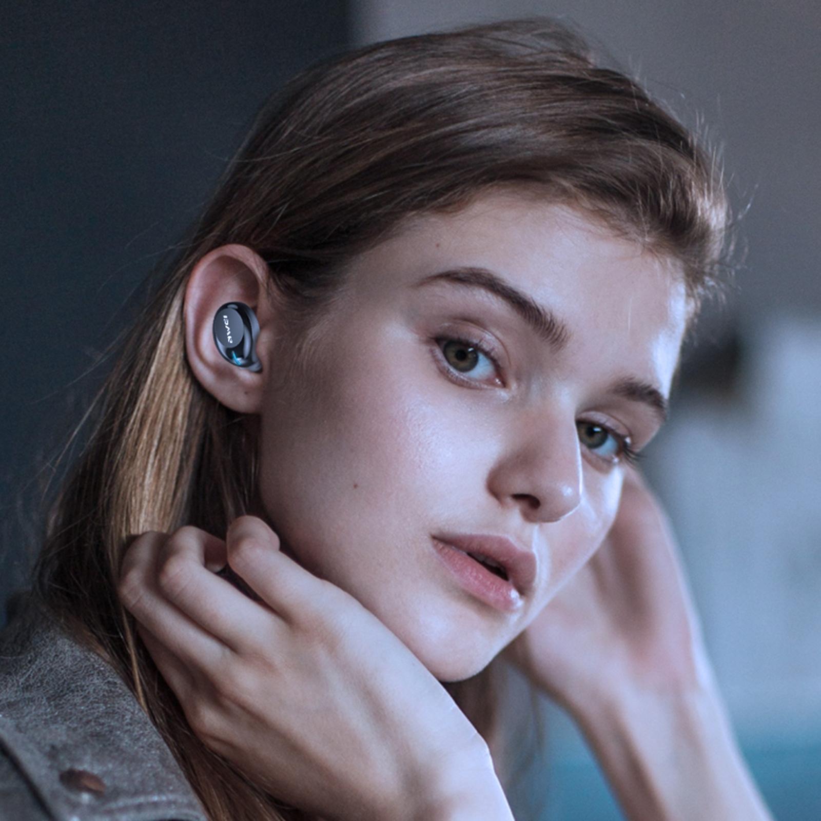 Wireless Bluetooth 5.1 Headset - True Compact and Colourful - Black 4