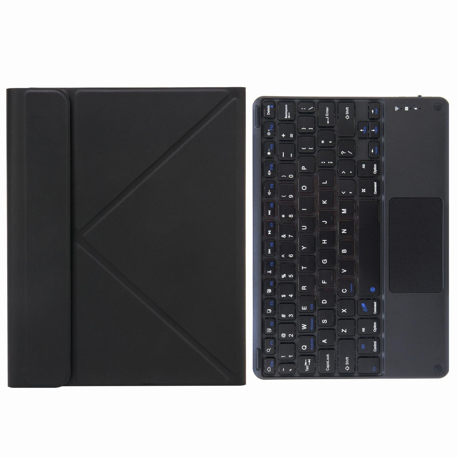 Bluetooth Keyboard Leather Case For Ipad 10.2 / Pro 10.5 - Three-Fold Holder - Rainbow 4