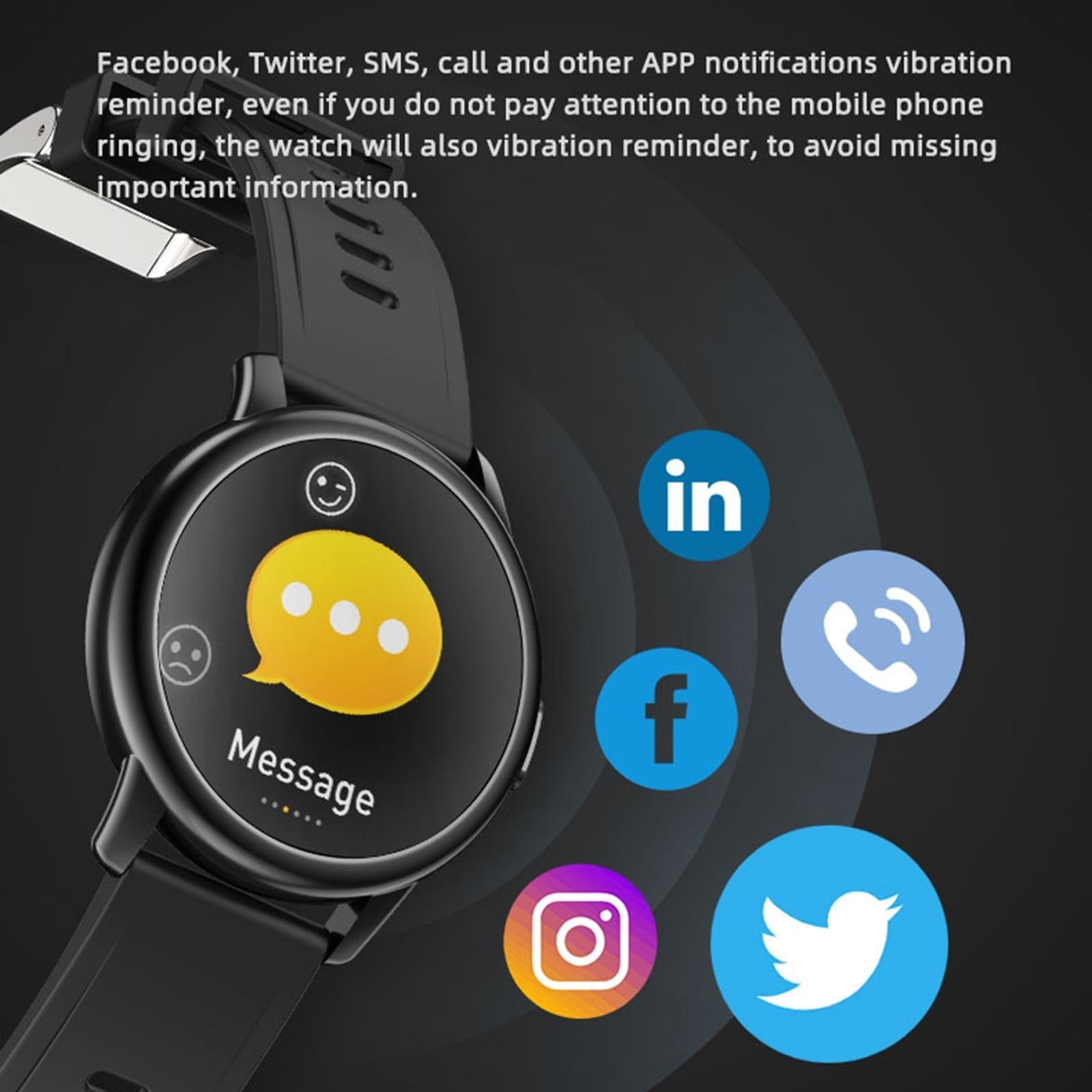 1.3 Inch Tft Screen Smart Watch Support Blood Pressure Monitoring / Sleep Monitoring - Green 8