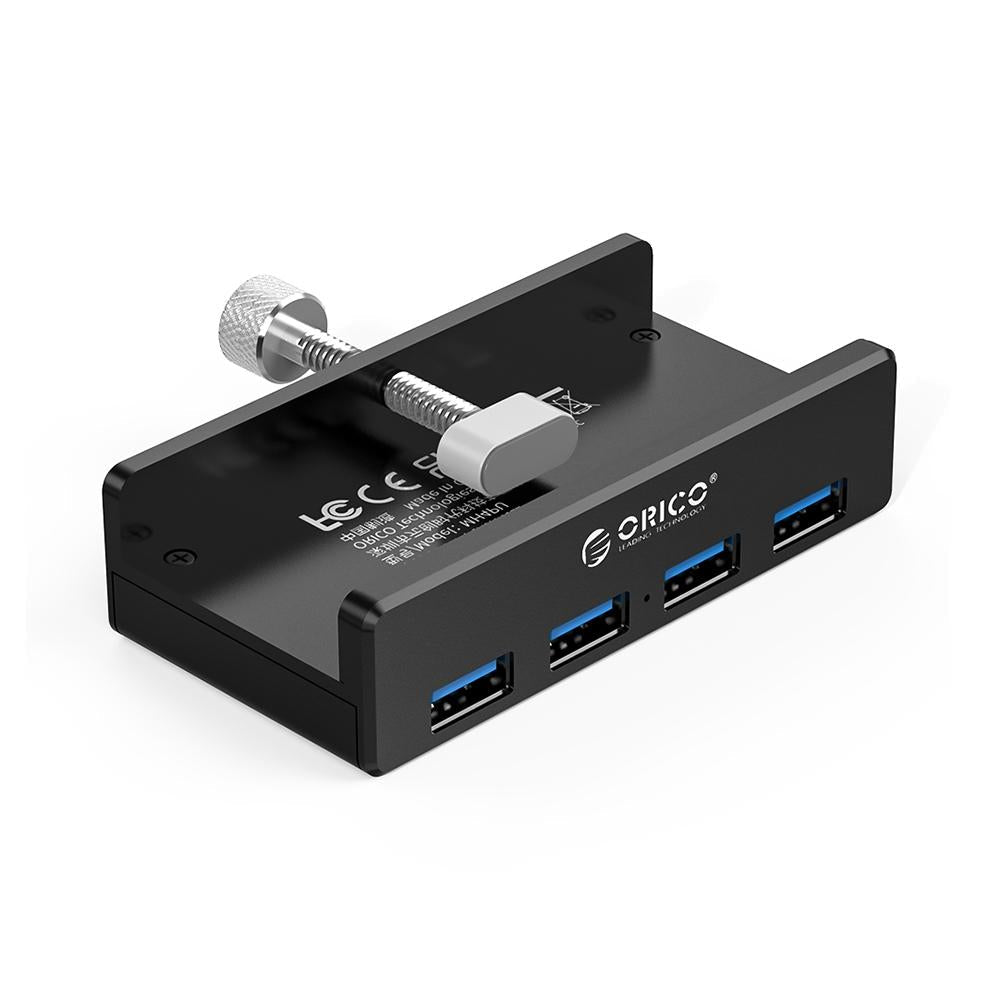 Aluminum 4-Port Usb3.0 Clip Hub Black - Sya00669801A 12