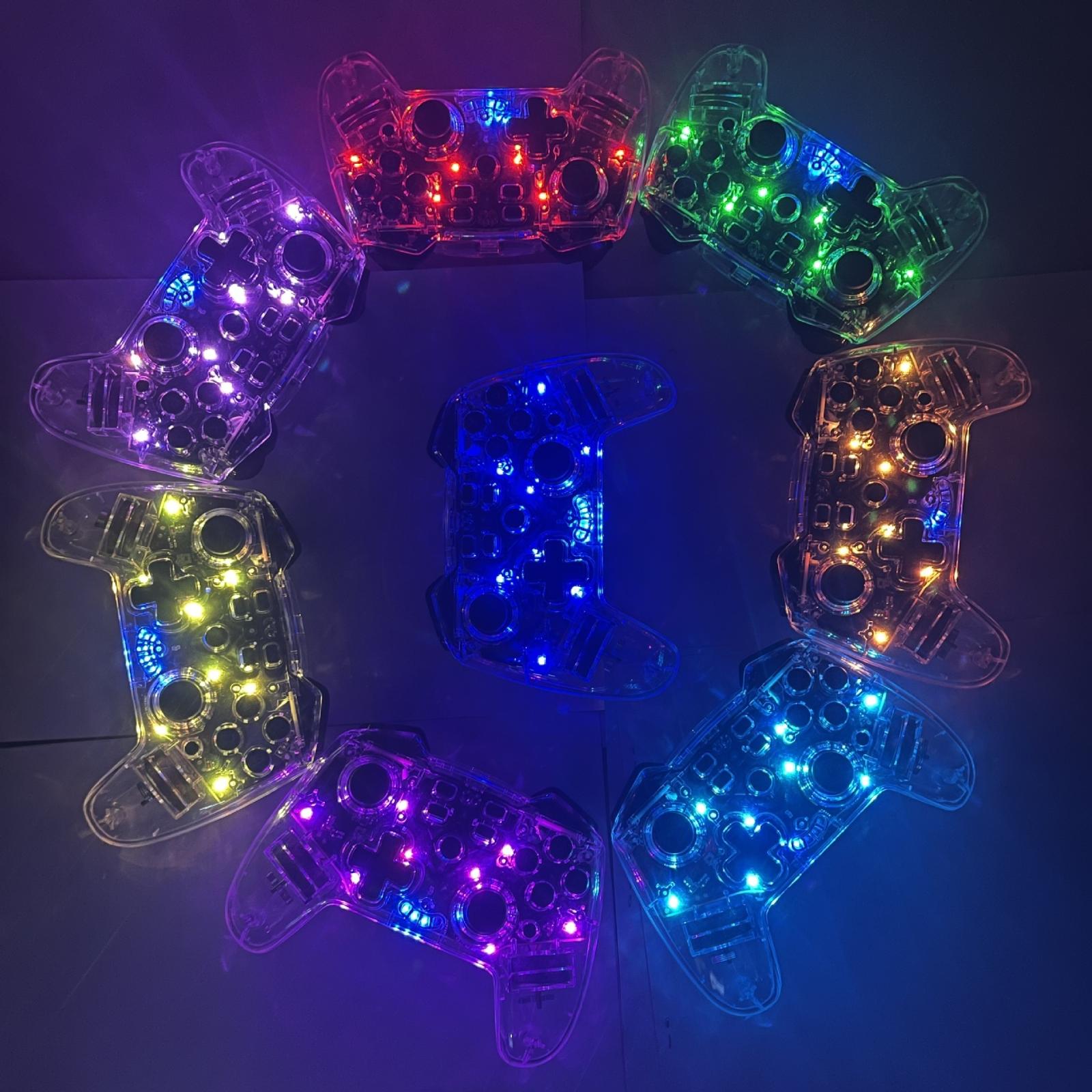 Led Wireless Gamepad for Switch Pro with Light 6
