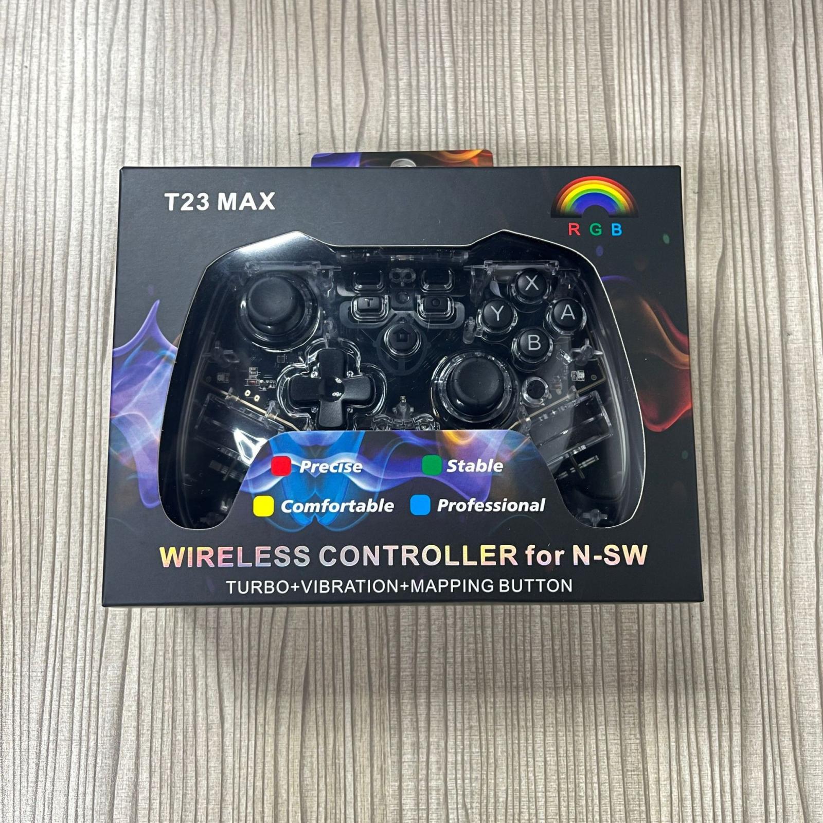 Led Wireless Gamepad for Switch Pro with Light 7