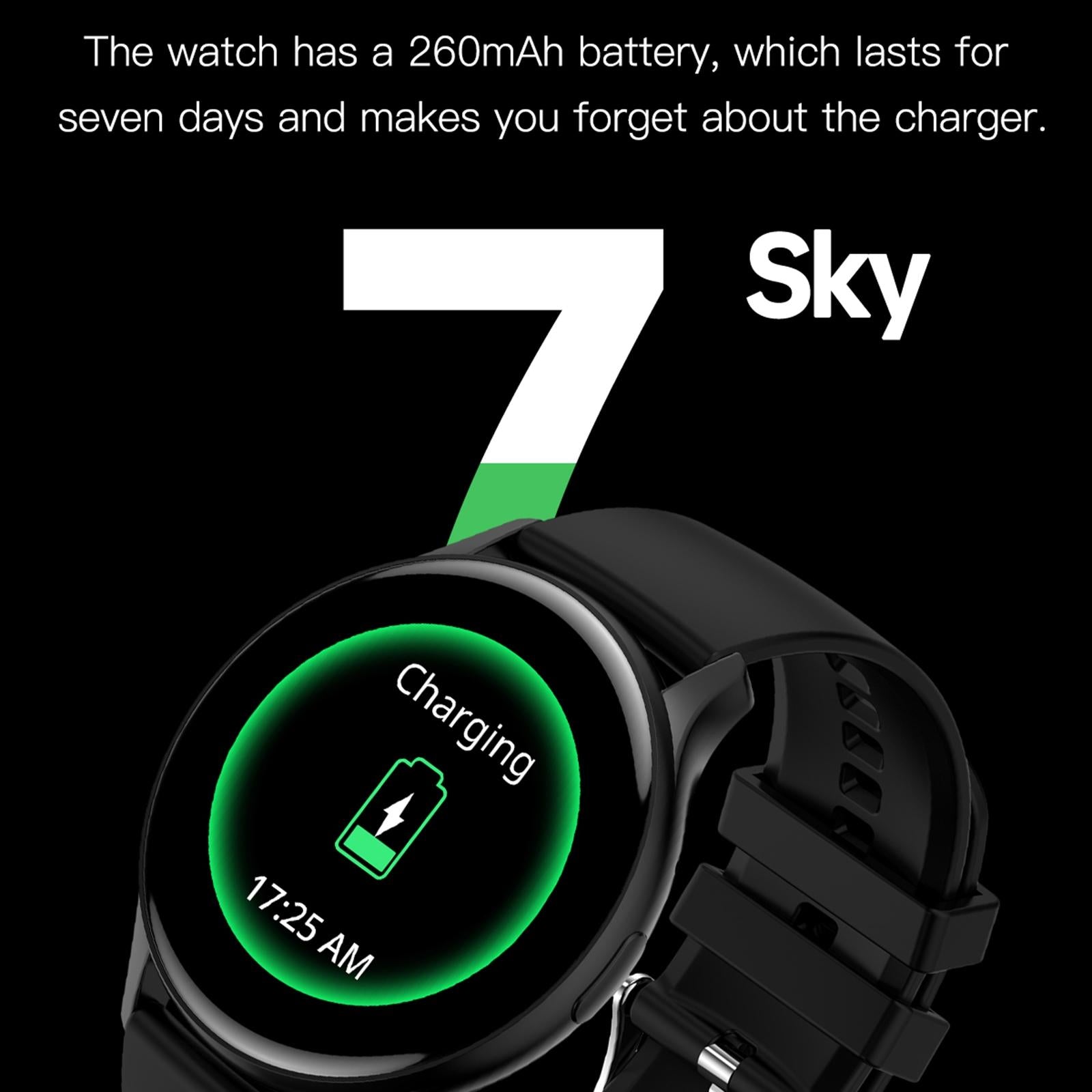 1.43 Inch Bt5.0 Ip67 Sport Smart Watch Support Bluetooth Call / Message Notification / Heart Rate / Blood Pressure Health Monitor - Black 13