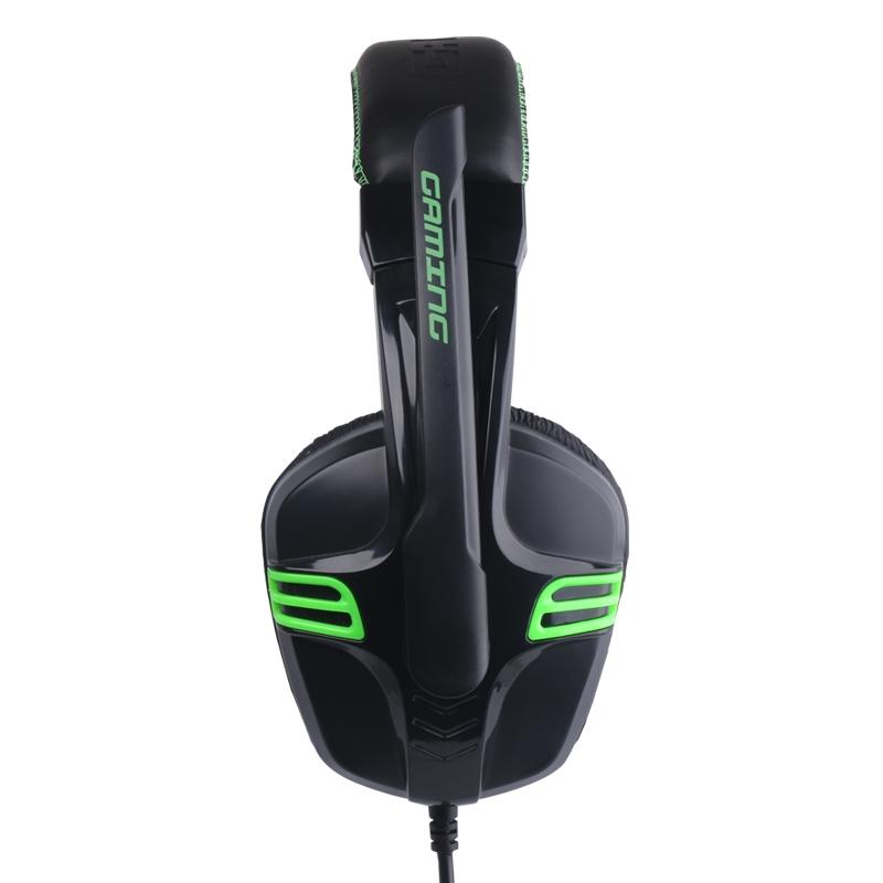 Gaming Headset With Mic For Pc 3.5Mm Wired Stereo Black 4