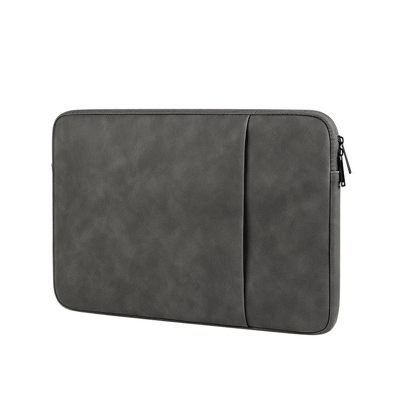 13.3 Inch Double Layer Waterproof Laptop Liner Bag - Light Gray 9