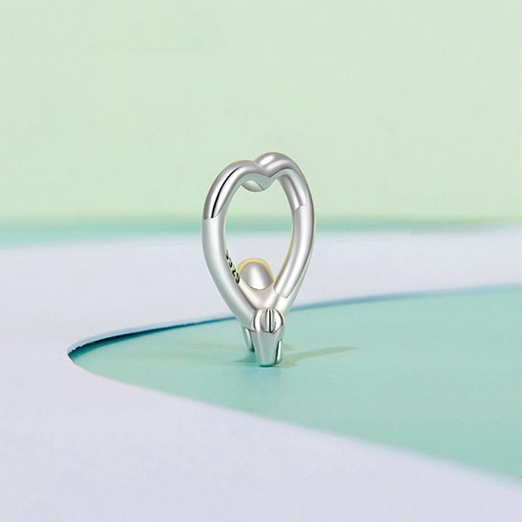 925 Sterling Silver Dachshund Bead Animal Accessory 3