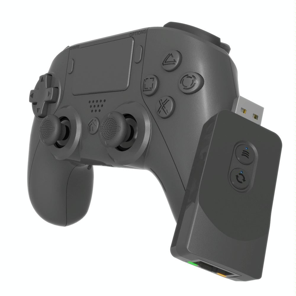 Wireless Dualsense Gamepad for Ps5 / Ps4 / Pc with Bluetooth and Joysticks - Black And White 8