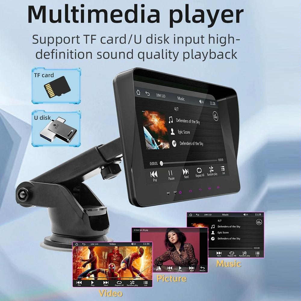 7 Inch Car Mp5 Player W / Carplay & Android Auto - Black 9