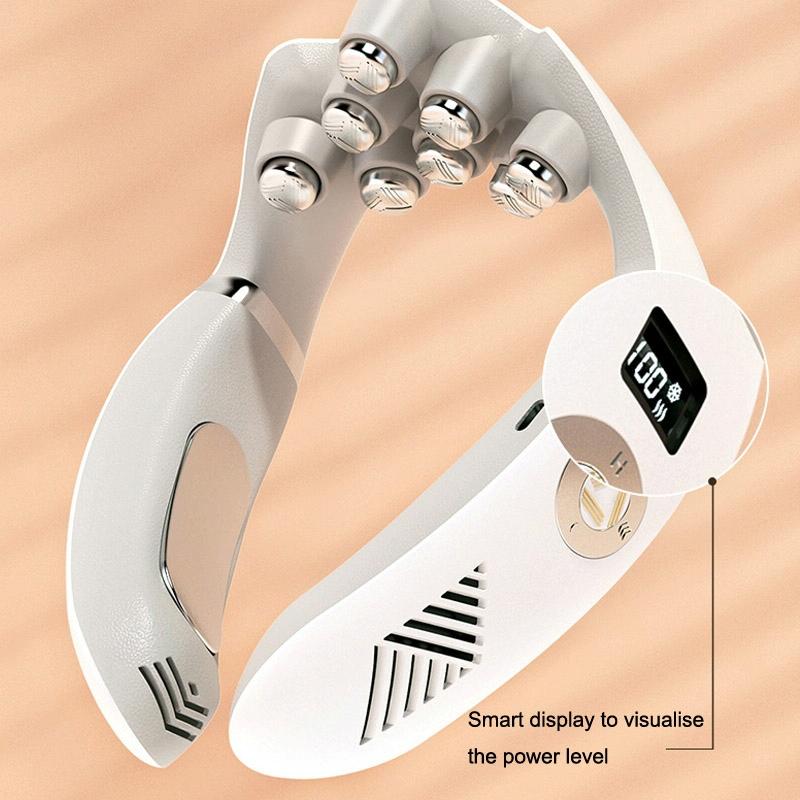 Intelligent Pulse Peck Massager Household Electric White 4