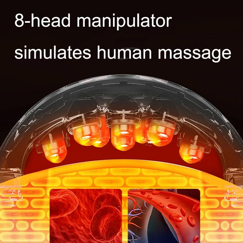 Intelligent Pulse Peck Massager Household Electric White 5