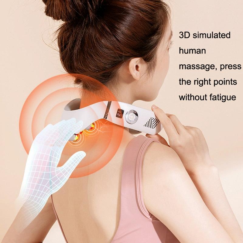 Intelligent Pulse Peck Massager Household Electric White 6