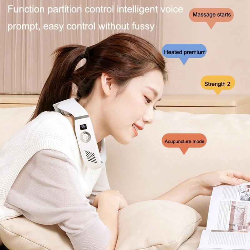 Intelligent Pulse Peck Massager Household Electric White 8