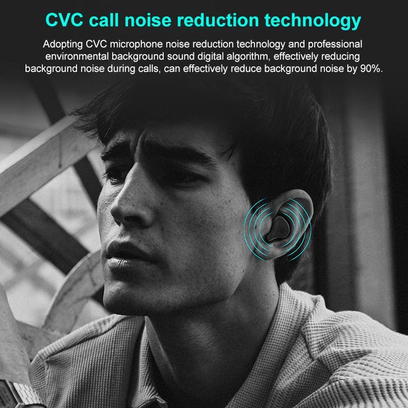 Obsidian Black Kz-vxs Ten-unit Coil Iron Bluetooth Earphones for Sports 8