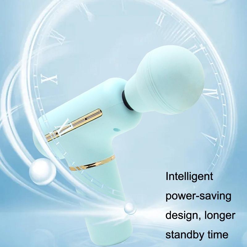 Portable Handheld Massage Gun For Muscle Relaxation - Blue 7
