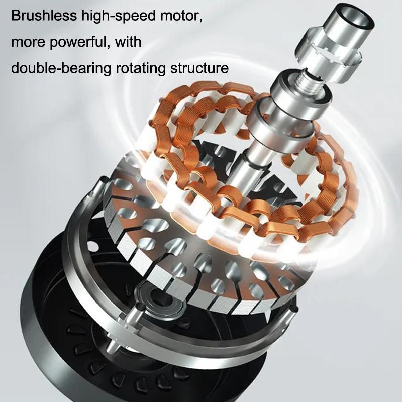 Portable Handheld Massage Gun For Muscle Relaxation - Blue 8