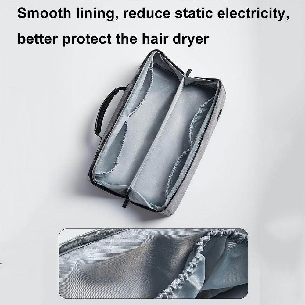 Waterproof Hair Dryer Storage Bag Large Capacity - Gray 5