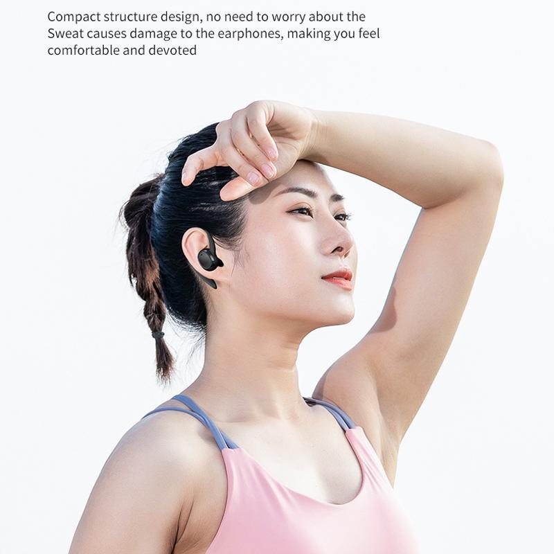 Wireless Stereo Earphones with Charging Case - Black 7