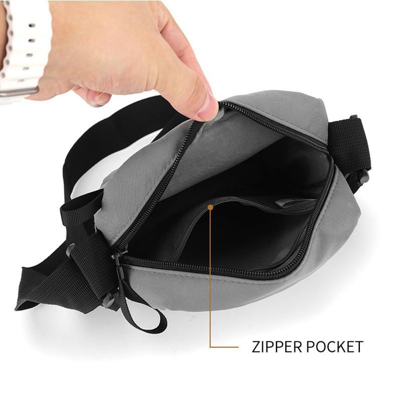 Versatile Canvas Shoulder Backpack For Men - Black 8