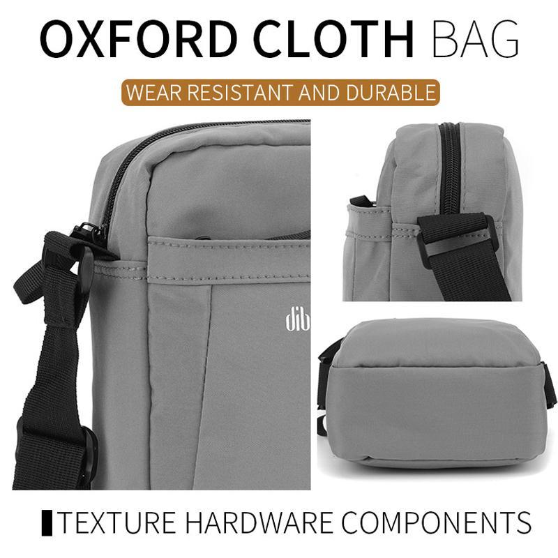 Versatile Canvas Shoulder Backpack For Men - Black 11