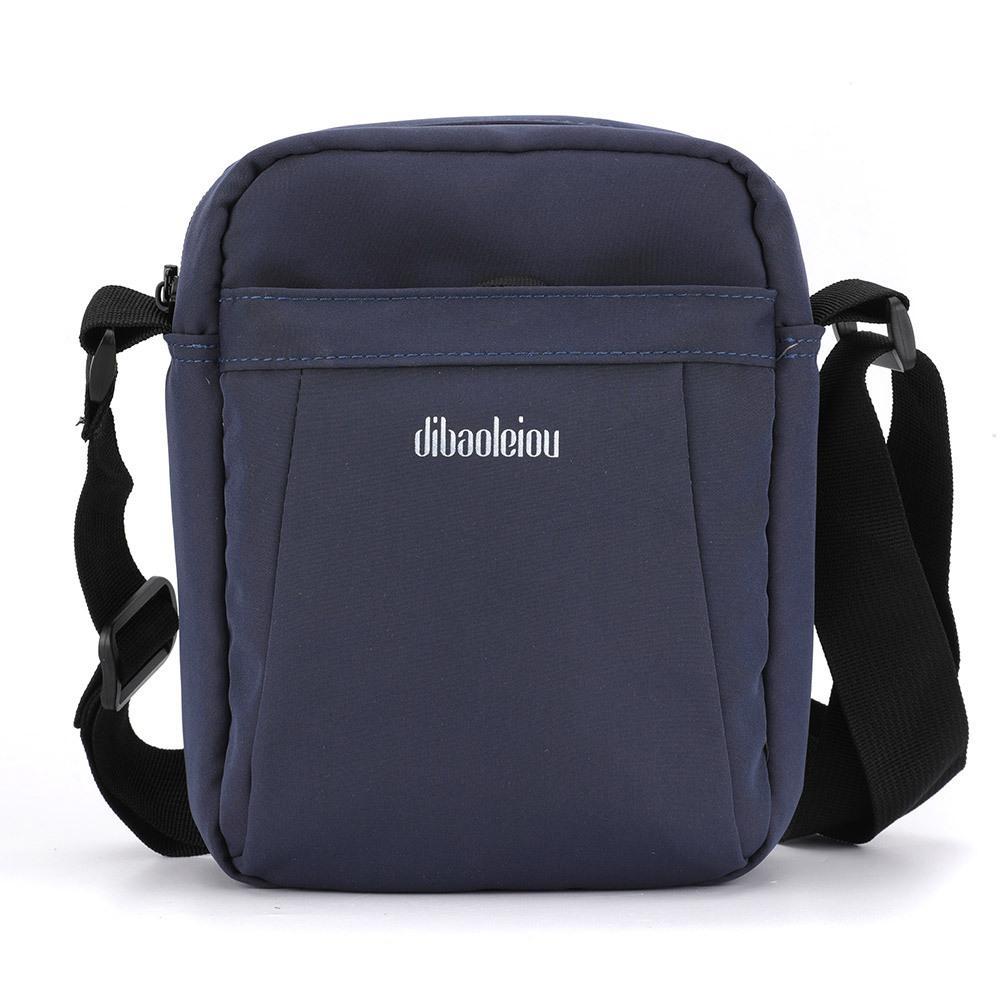 Versatile Canvas Shoulder Backpack For Men - Black 14