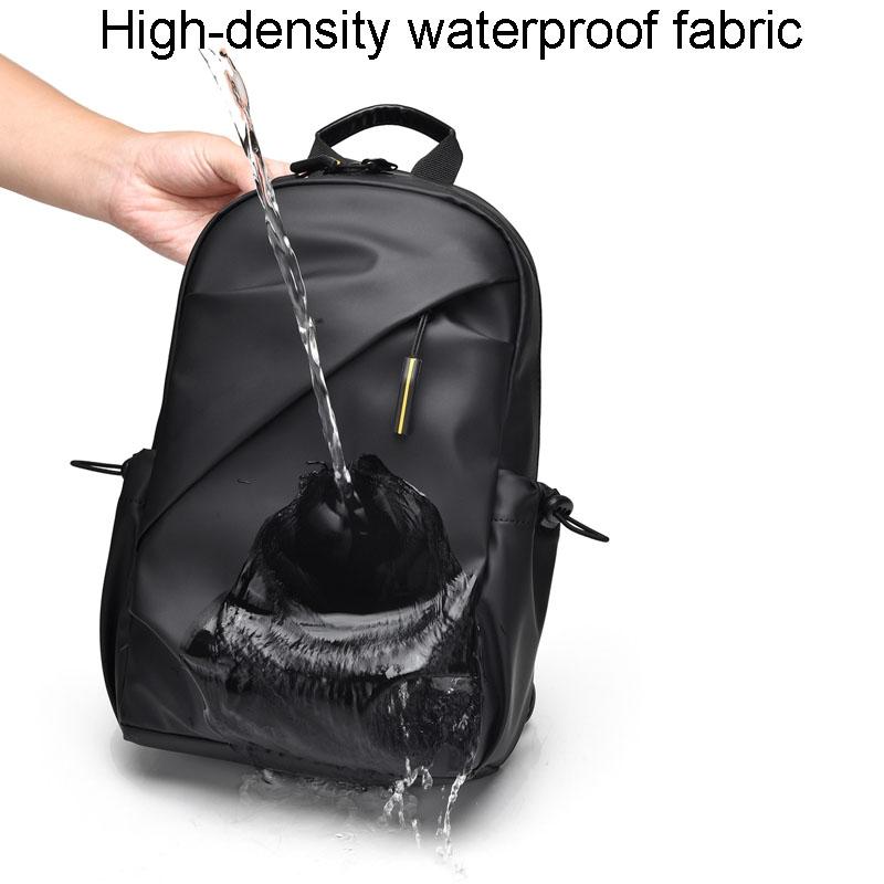 Large Capacity Waterproof Crossbody Chest Bag - Black 8