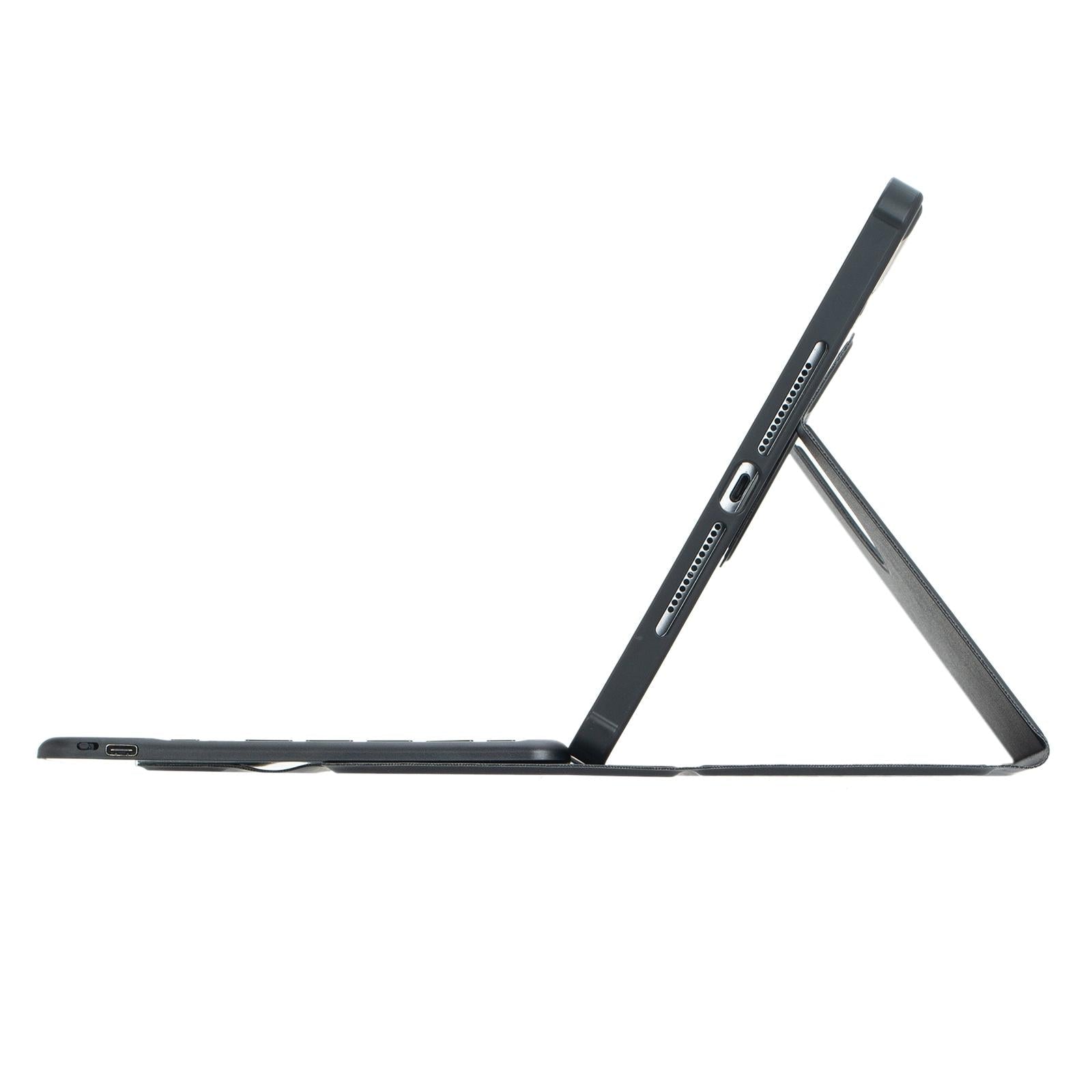 360 Rotation Bluetooth Keyboard Leather Case For Ipad 10.9 2022 With Backlight - Black 14
