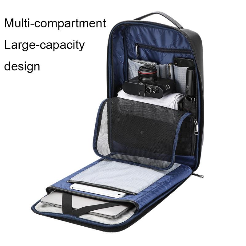 Waterproof Laptop Backpack with Usb Port - Large Capacity Lightweight Black 4