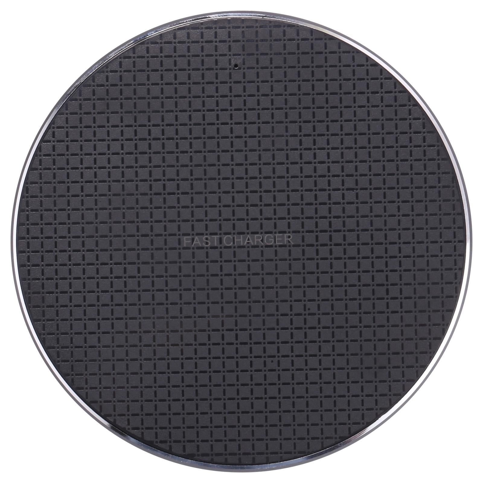 15W Plaid Desktop Wireless Charger - Black 3