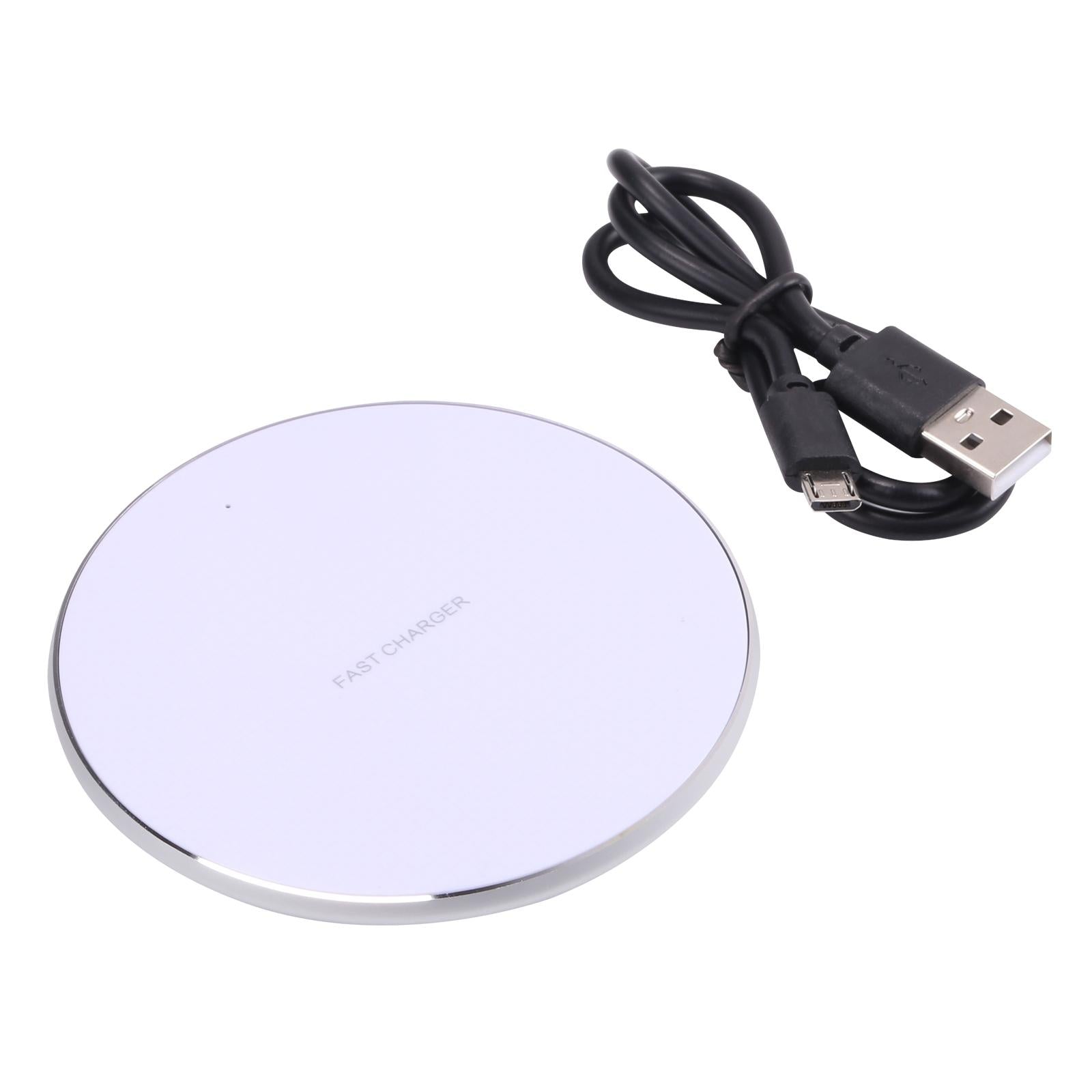 15W Plaid Desktop Wireless Charger - Black 4