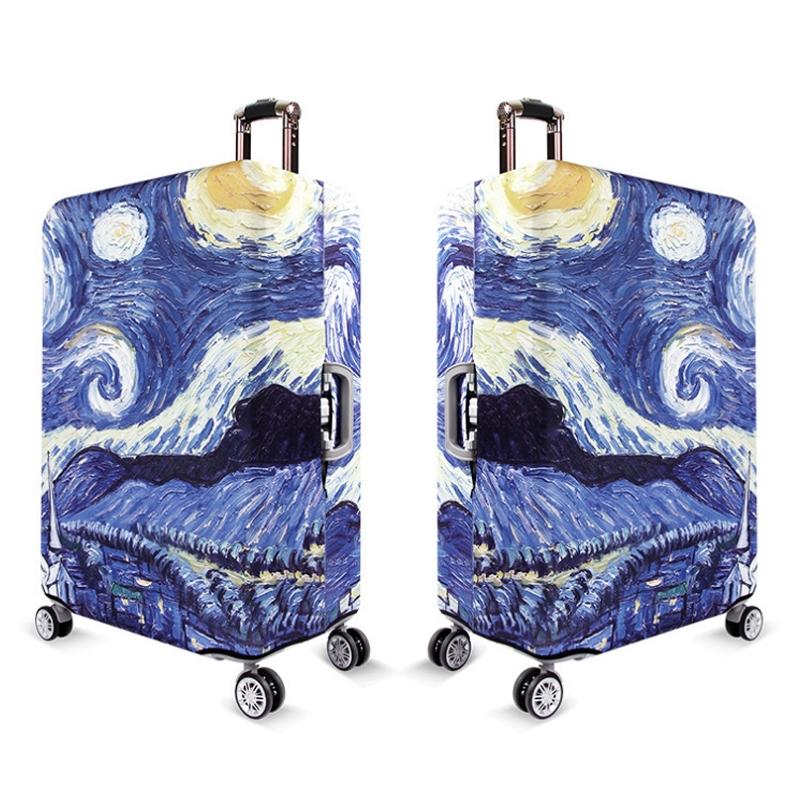 Protective Cover for Luggage Compartment - Durable and Dust-proof Size s - Starry Sky 6