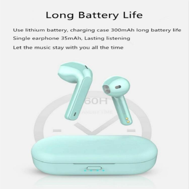 Wireless Bluetooth Earphones - Tws8 - Green 12