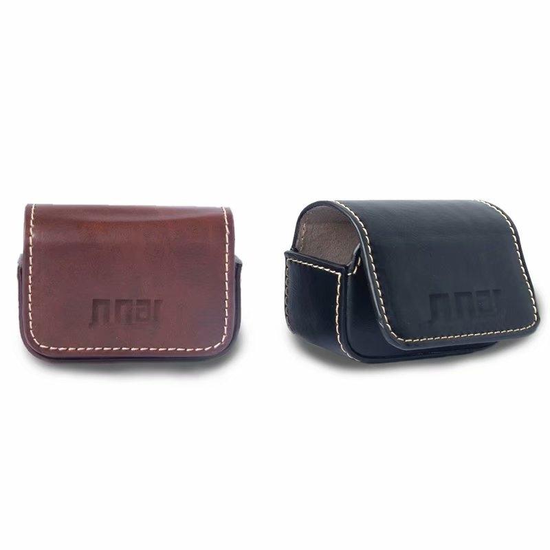 Waterproof Mini Leather Case for Dji Action Gopro Sjcam Xiaomi Mi Jia - Storage Box - Black 8