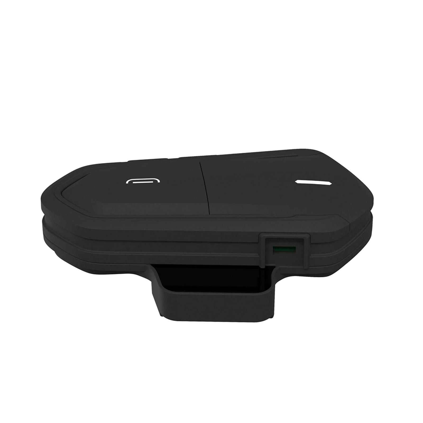 Bluetooth Motorcycle Helmet Headset - Low Power 4.2 - Black 3