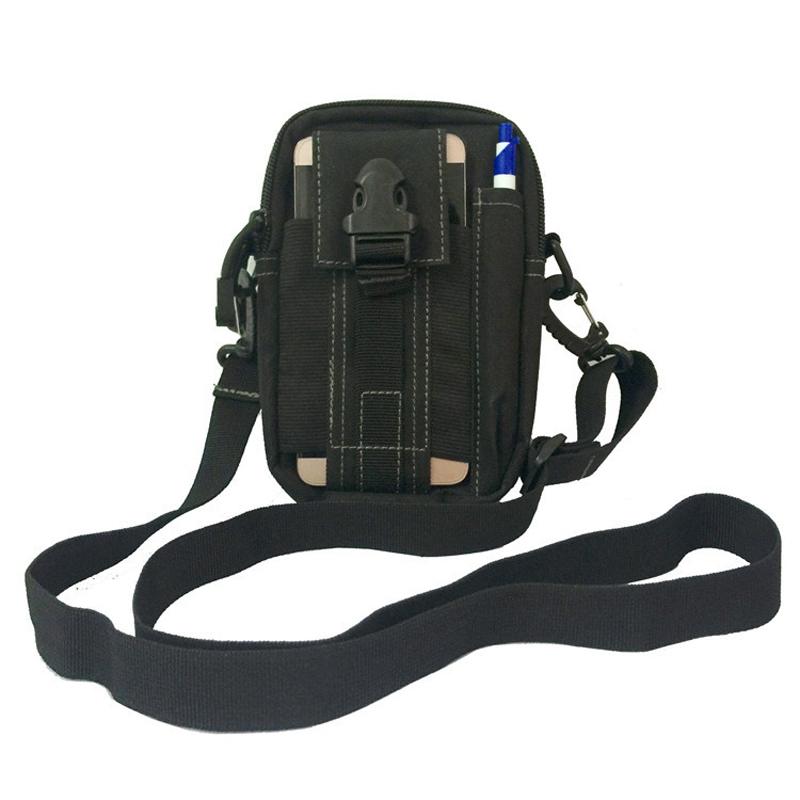 Versatile Messenger Bag With Shoulder Strap - Black 5