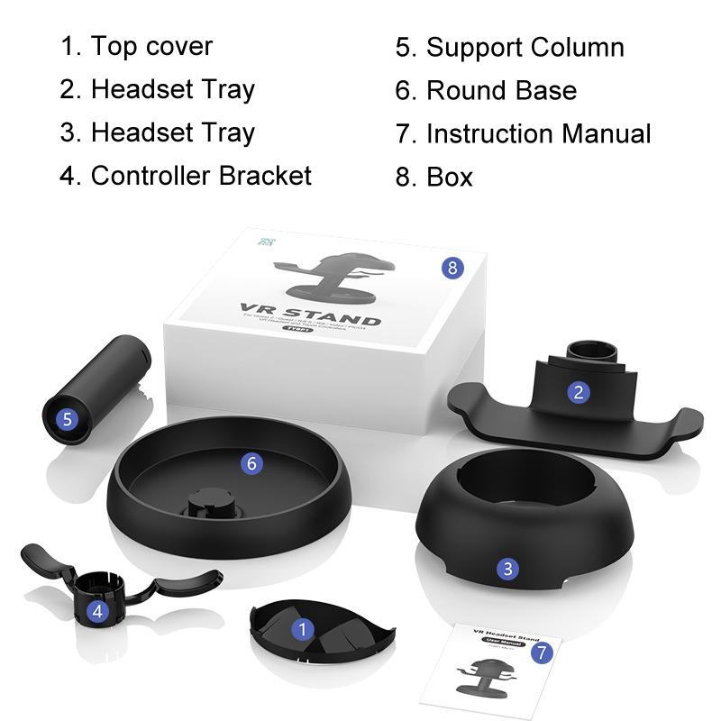 Universal Vr Desktop Storage Rack for Apple Meta Quest Pico and Playstation 8