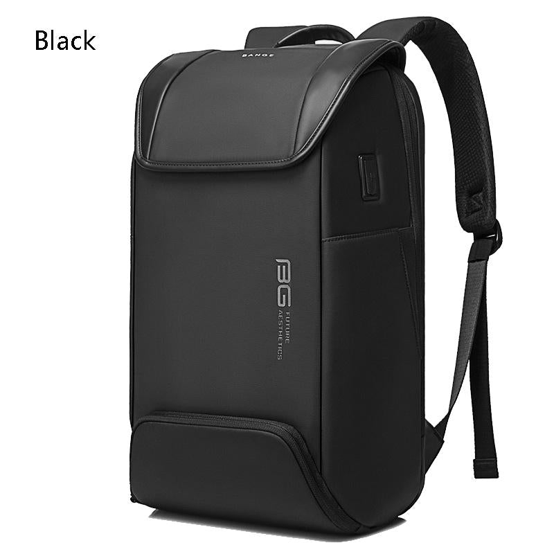 Men Anti-theft Backpack - Secure & Stylish - Black 3