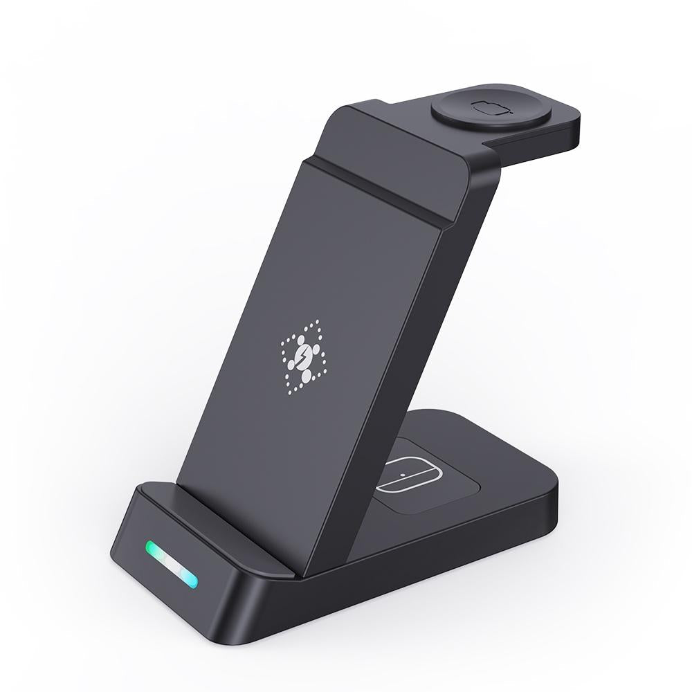 15W 3 In 1 Wireless Charger For Samsung Watch And Galaxy Buds - White 9