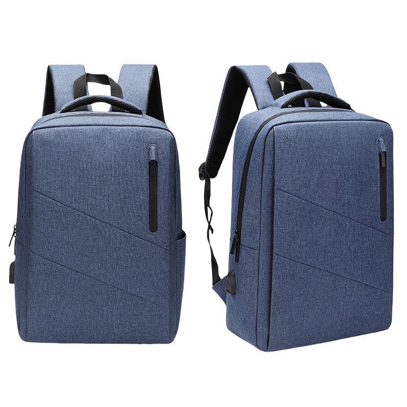 Anti Theft Usb Backpack For Business & School - Gray 3