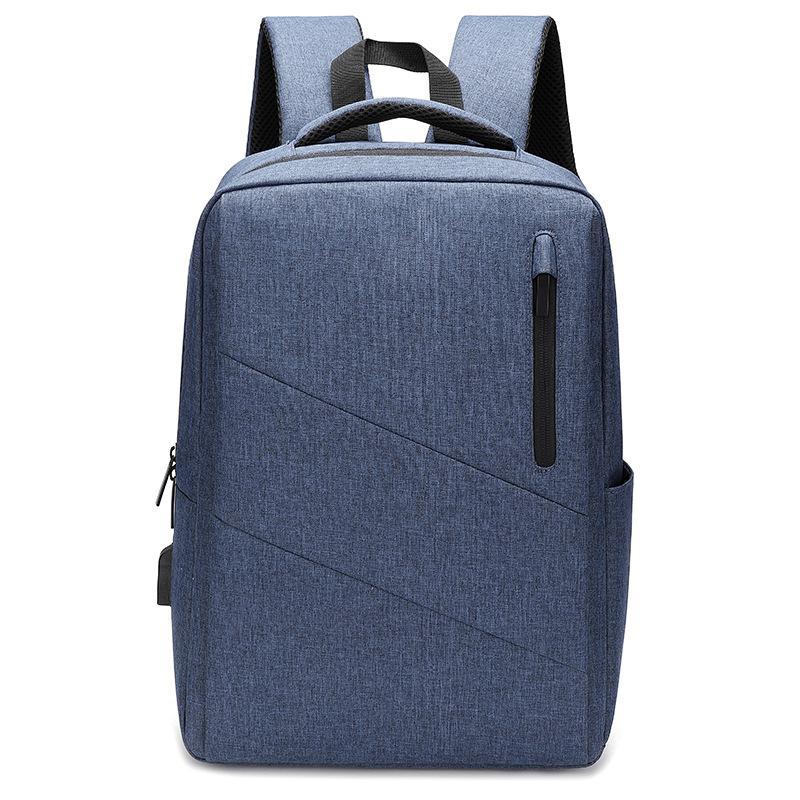 Anti Theft Usb Backpack For Business & School - Gray 11